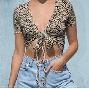 Brandy Melville wrap top